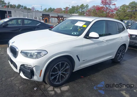 2018 BMW X3 xDrive30I из США, поврежденный, VIN 5UXTR9C55JLD58713